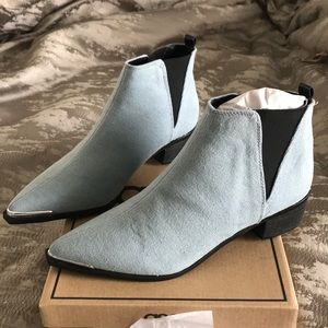 asos blue boots